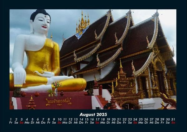 Produktbild: Tempel 2025 Fotokalender DIN A4