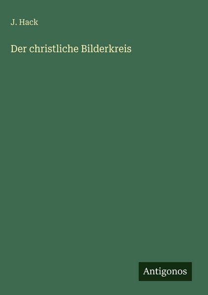 Produktbild: Der christliche Bilderkreis