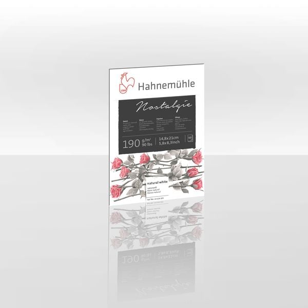 Produktbild: Hahnem&uuml;hle Papier Nostalgie, DIN A 5, 190 g/m&sup2;