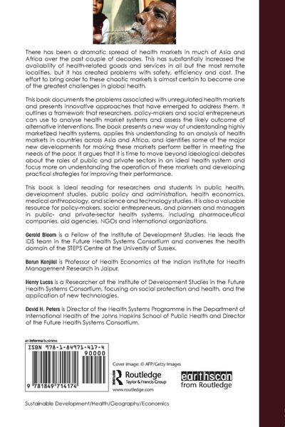 Produktbild: Transforming Health Markets in Asia and Africa