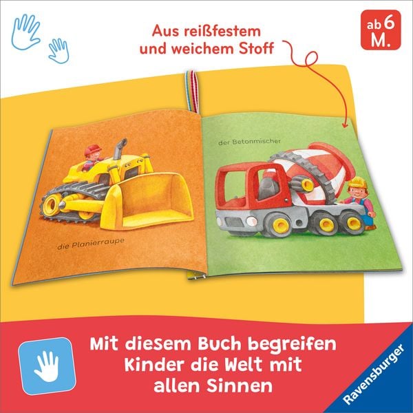 Produktbild: Mein Knuddel-Knautsch-Buch - Mein erstes Autobuch