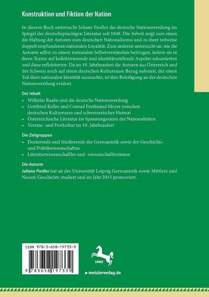 Produktbild: Konstruktion und Fiktion der Nation