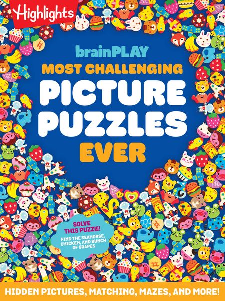 Brainplay Most Challenging Picture Puzzles Ever, Taschenbuch von Highlights, Highlights Press PRH US, 978-1-63962-502-4