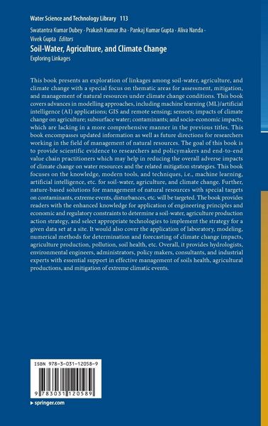 Produktbild: Soil-Water, Agriculture, and Climate Change