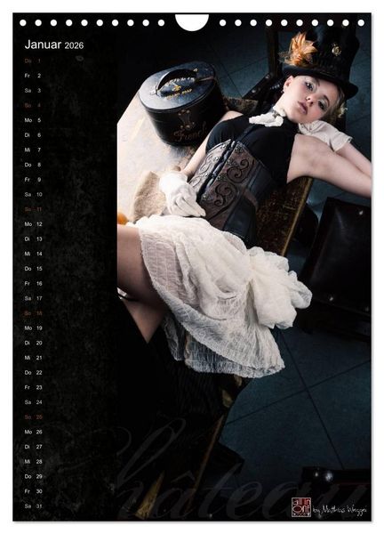 Produktbild: Mode au Chateau (Wandkalender 2026 DIN A4 hoch), CALVENDO Monatskalender