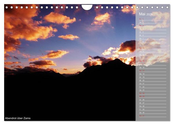 Produktbild: Alpen&uuml;berquerung (Wandkalender 2026 DIN A4 quer), CALVENDO Monatskalender