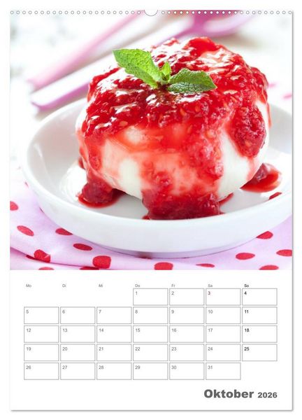 Produktbild: Herzhaft - S&uuml;&szlig; / Mein K&uuml;chenplaner (hochwertiger Premium Wandkalender 2026 DIN A2 hoch), Kunstdruck in Hochglanz