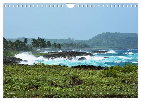 Produktbild: Samana - Palmen und Str&auml;nde (Wandkalender 2026 DIN A4 quer), CALVENDO Monatskalender