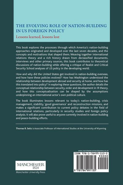 Produktbild: The evolving role of nation-building in US foreign policy