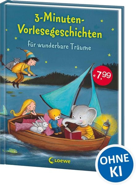 3-Minuten-Vorlesegeschichten für wunderbare Träume, Gebundene Ausgabe von , Loewe, 9783743200357
