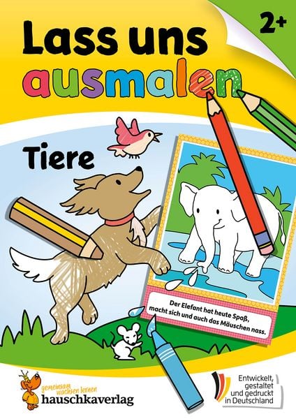 Produktbild: Lass uns ausmalen &ndash; Mein Ausmalbuch ab 2 - Tiere