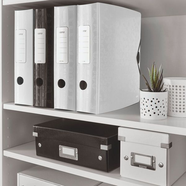 Produktbild: Ordner WOW 180&deg; schmal weiss
