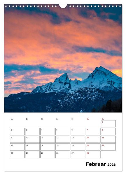 Produktbild: Traumhaftes Berchtesgadener Land (Wandkalender 2026 DIN A3 hoch), CALVENDO Monatskalender