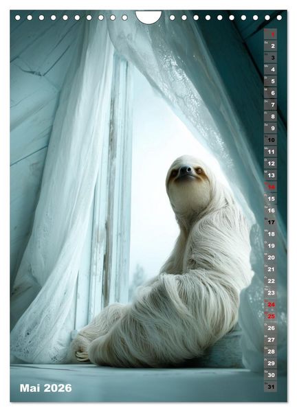 Produktbild: White Life (Wandkalender 2026 DIN A4 hoch), CALVENDO Monatskalender