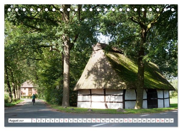 Produktbild: Radland Deutschland - Oldenburger Land (Tischkalender 2027 DIN A5 quer), CALVENDO Monatskalender