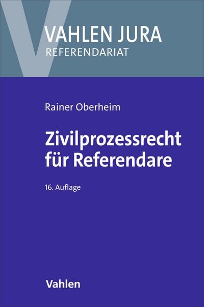Produktbild: Zivilprozessrecht f&uuml;r Referendare