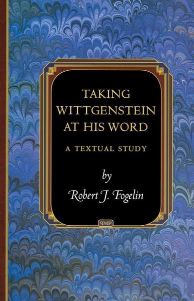 Produktbild: Taking Wittgenstein at His Word