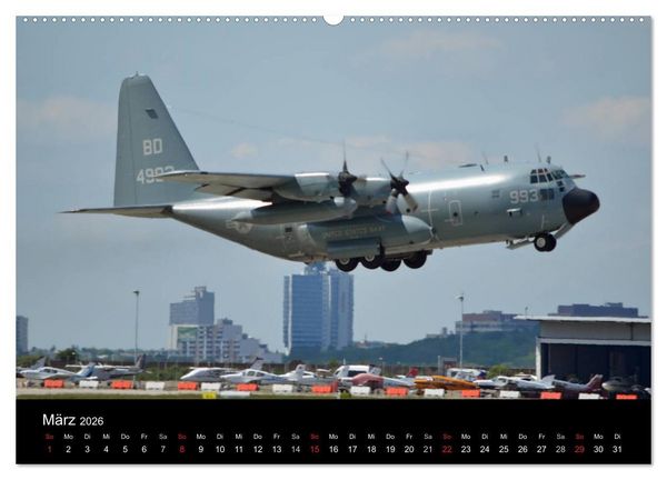 Produktbild: Milit&auml;r Air-Cargo (hochwertiger Premium Wandkalender 2026 DIN A2 quer), Kunstdruck in Hochglanz