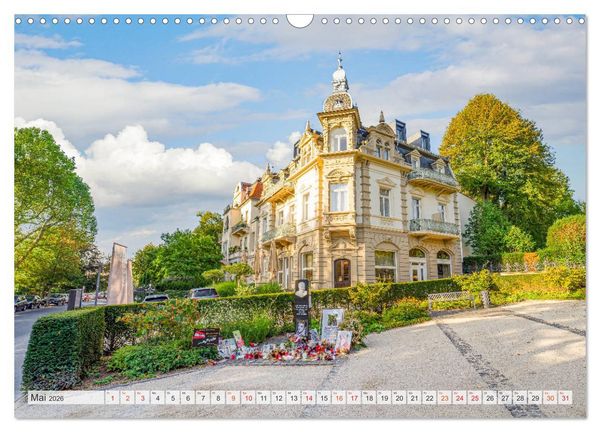 Produktbild: Bad Nauheim Impressionen (Wandkalender 2026 DIN A3 quer), CALVENDO Monatskalender