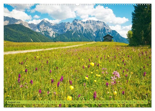 Produktbild: Die Buckelwiesen im Oberen Isartal (Wandkalender 2026 DIN A2 quer), CALVENDO Monatskalender