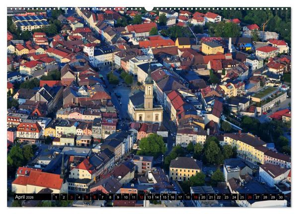 Produktbild: Der Chiemgau von oben (Wandkalender 2026 DIN A2 quer), CALVENDO Monatskalender