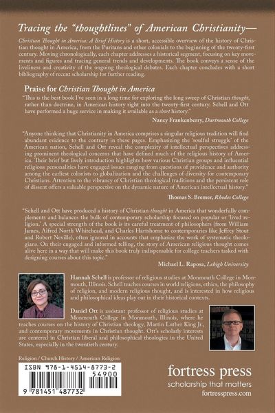 Produktbild: Christian Thought in America