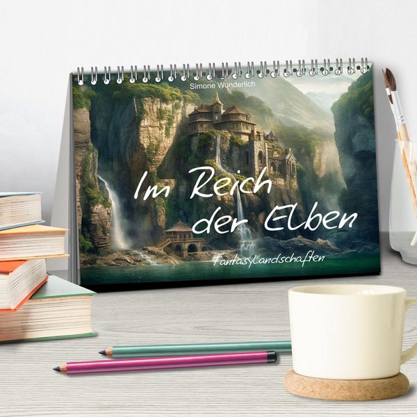 Produktbild: Im Reich der Elben (Tischkalender 2026 DIN A5 quer), CALVENDO Monatskalender