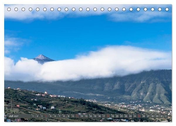 Produktbild: TENERIFFA Kanarischer Inselzauber im Atlantik (Tischkalender 2027 DIN A5 quer), CALVENDO Monatskalender