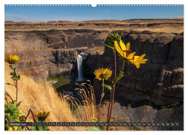 Produktbild: Westw&auml;rts - &Uuml;ber die Rocky Mountains zum Pazifik (hochwertiger Premium Wandkalender 2026 DIN A2 quer), Kunstdruck in Hochglanz