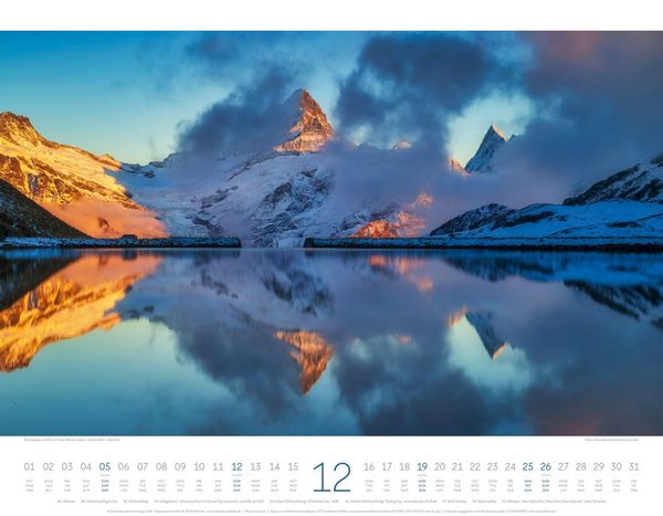 Produktbild: Naturparadies Alpen Kalender 2027