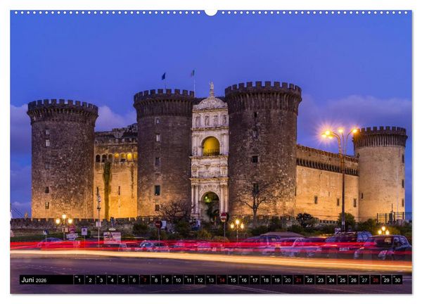 Produktbild: Neapel - Napoli (hochwertiger Premium Wandkalender 2026 DIN A2 quer), Kunstdruck in Hochglanz