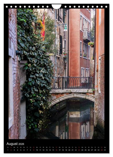 Produktbild: Venedig &ndash; La Romantica (Wandkalender 2026 DIN A4 hoch), CALVENDO Monatskalender