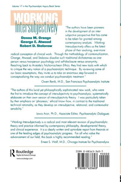 Produktbild: Working Intersubjectively