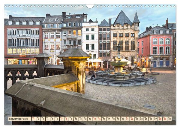 Produktbild: IMPERIAL CITY OF AACHEN (Wall Calendar 2026 DIN A3 landscape), CALVENDO 12 Month Wall Calendar