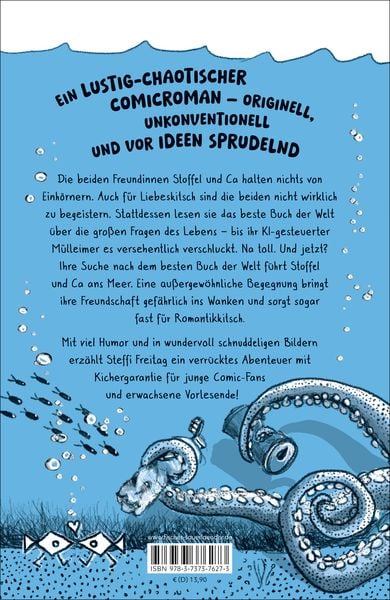 Produktbild: Unter Wasser. Ein Comicroman. Garantiert ohne Liebeskitsch