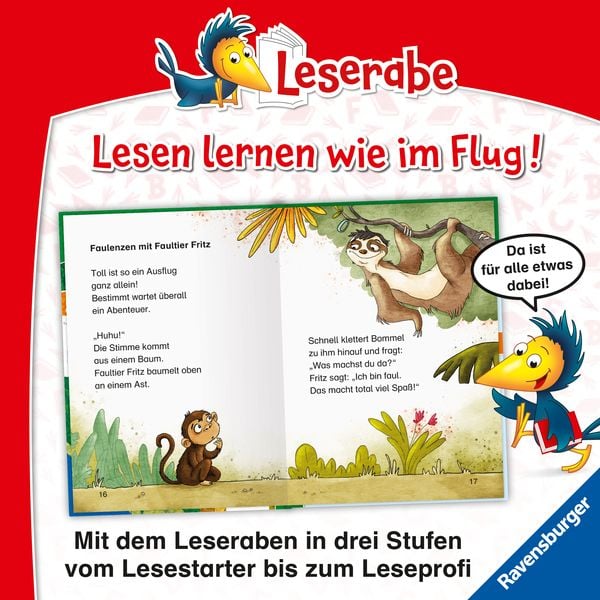 Produktbild: Leserabe Sonderausgaben - Lustige Tiergeschichten zum Lesenlernen