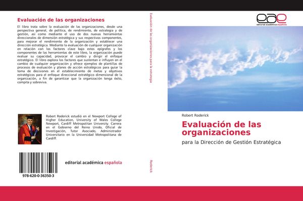 Produktbild: Evaluaci&oacute;n de las organizaciones