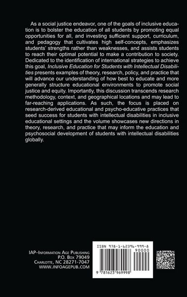 Produktbild: Inclusive Education for Students with Intellectual Disabilities (HC)
