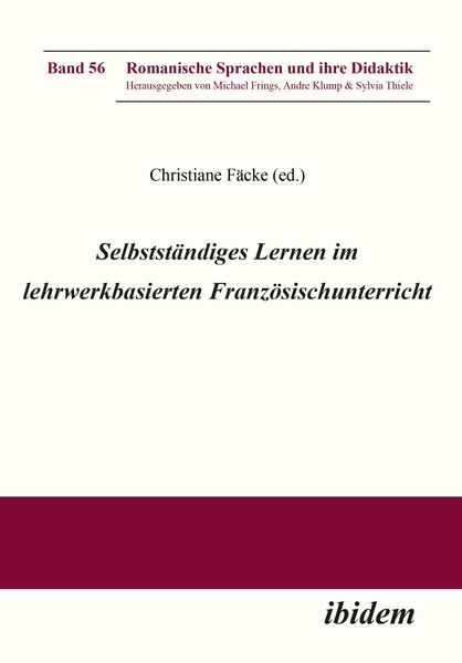Produktbild: Selbstst&auml;ndiges Lernen im lehrwerkbasierten Franz&ouml;sischunterricht