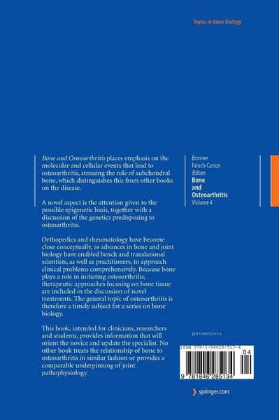 Produktbild: Bone and Osteoarthritis
