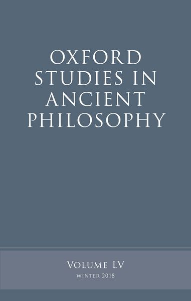 Produktbild: Oxford Studies in Ancient Philosophy, Volume 55