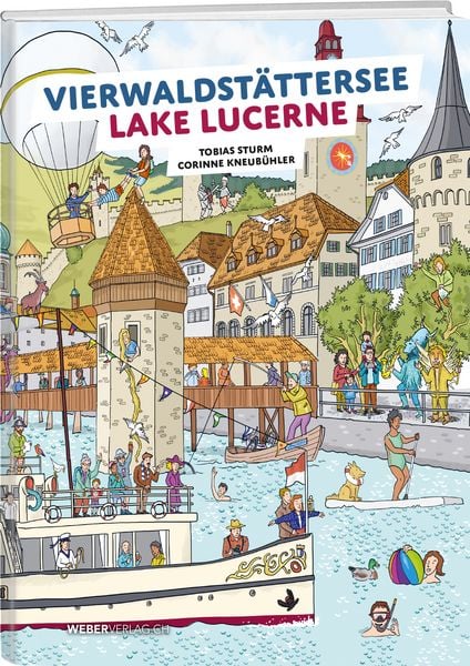 Produktbild: Wimmelbuch Vierwaldst&auml;ttersee/Lake Lucerne
