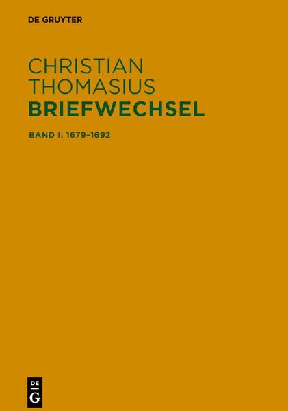 Produktbild: Briefe 1679-1692