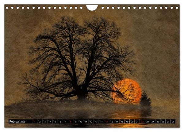 Produktbild: Traumwelten (Wandkalender 2026 DIN A4 quer), CALVENDO Monatskalender