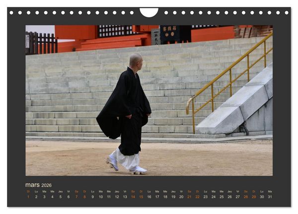 Produktbild: Japon, le pays fascinant et subtil (Calendrier mural 2026 DIN A4 vertical), CALVENDO calendrier mensuel
