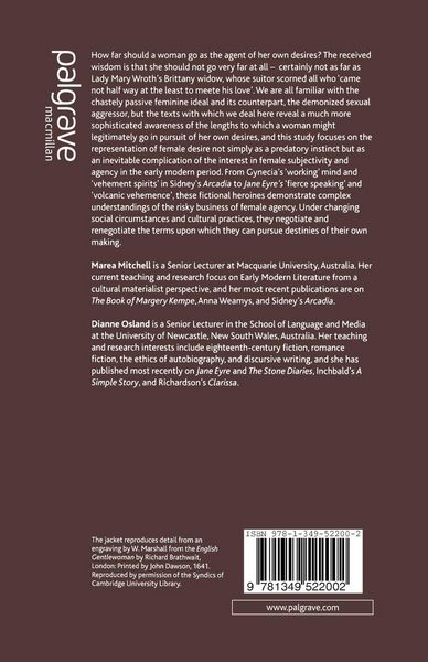Produktbild: Representing Women and Female Desire From Arcadia to Jane Eyre