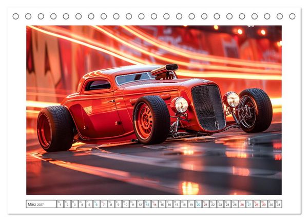 Produktbild: Road Kings (Tischkalender 2027 DIN A5 quer), CALVENDO Monatskalender