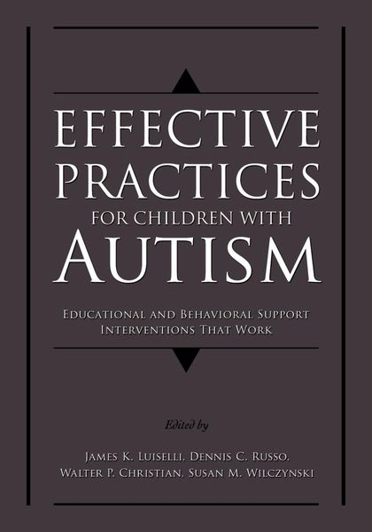 Produktbild: Effective Practices for Children with Autism