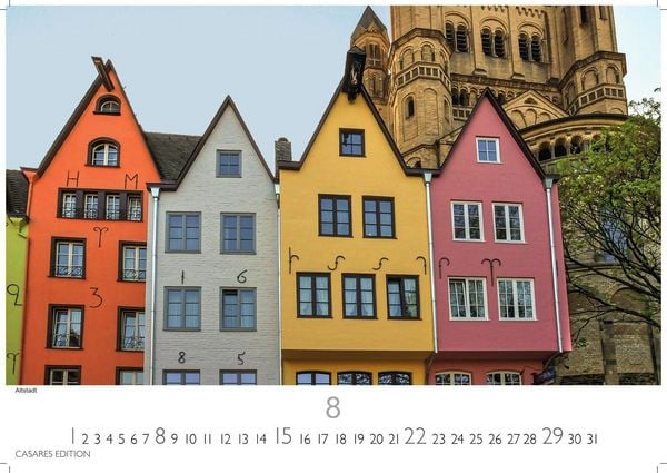 Produktbild: K&ouml;ln Kalender 2027 &ndash; Wandkalender | Fotokalender Deutschland 24x35cm &ndash; beeindruckende Fotos vom Dom, Rhein & Altstadt