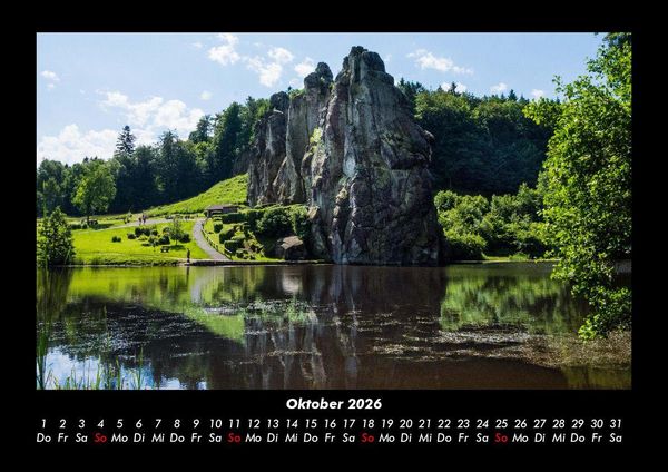 Produktbild: Die Seen der Erde 2026 Fotokalender DIN A3